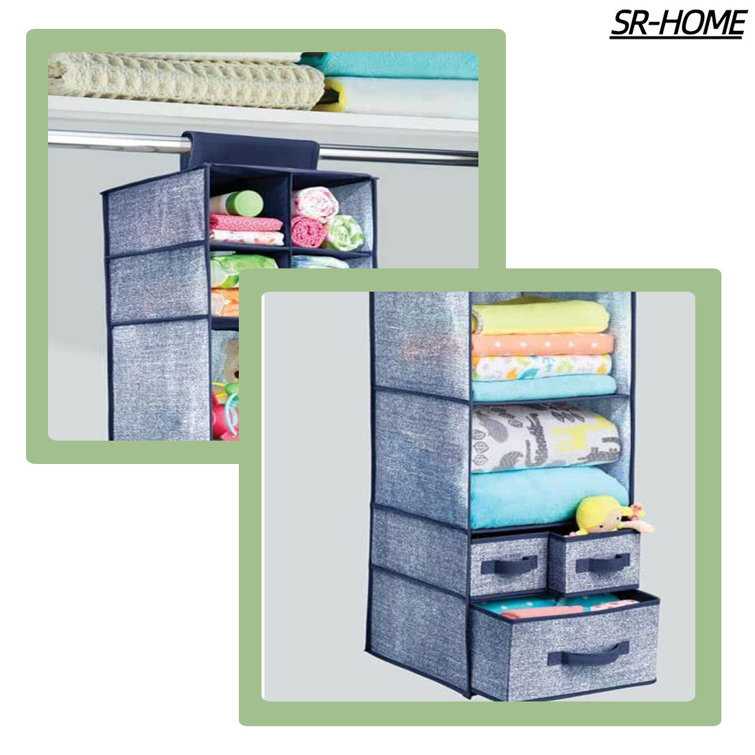SRHOME Fabric Hanging Organizer Wayfair Canada
